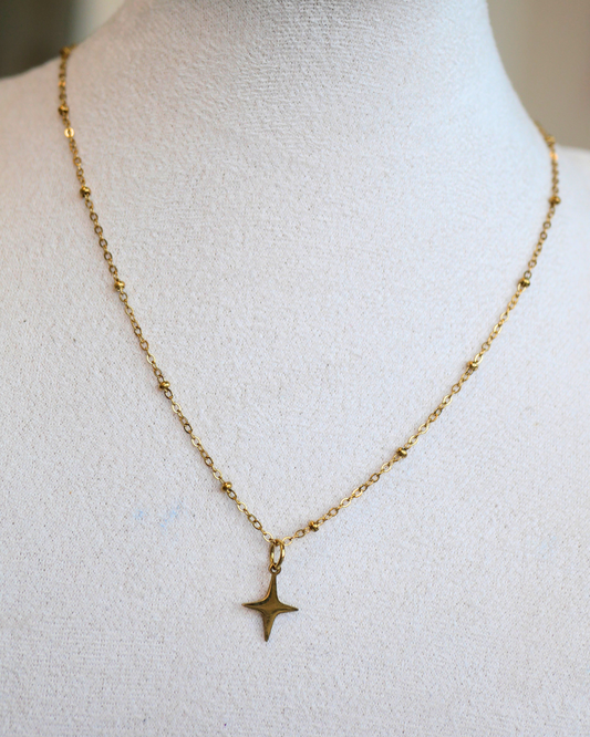 Collier chanda doré - maxi