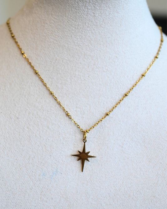 Collier chanda doré - medium