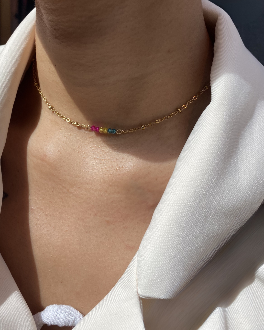 Collier Pan - doré