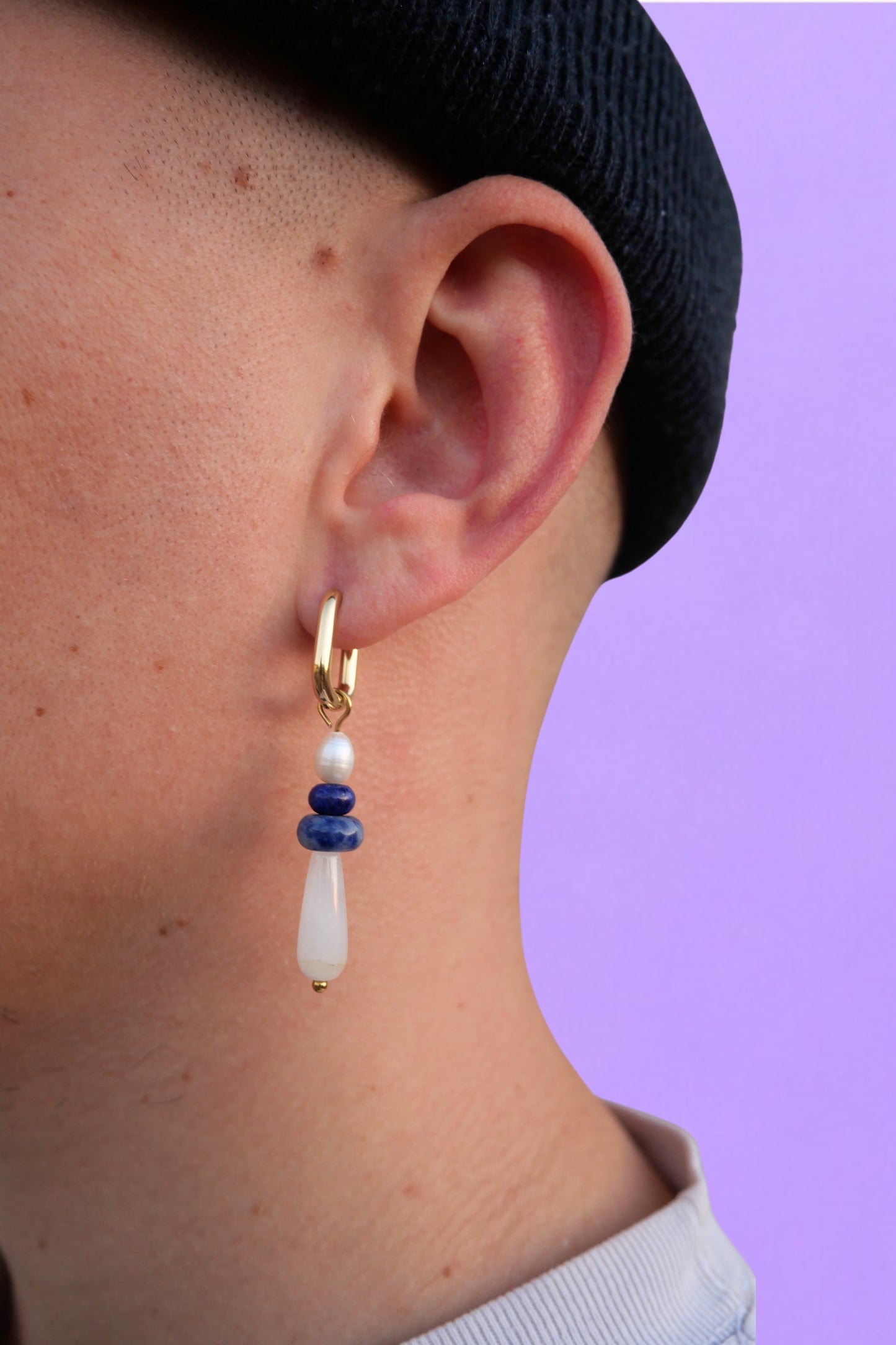 Boucle Elliot - Maxi argenté