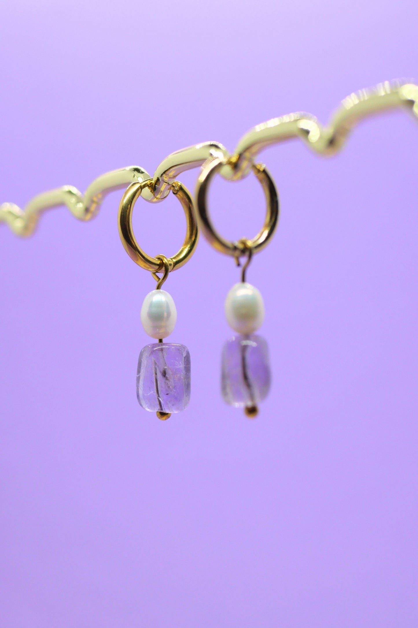 Boucle Louise - Medium doré