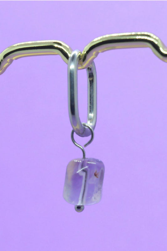 Boucle Louise - Mini argenté