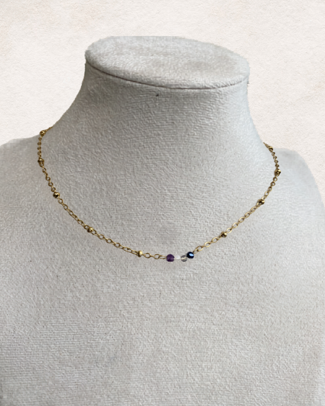 Collier Asexuel - doré