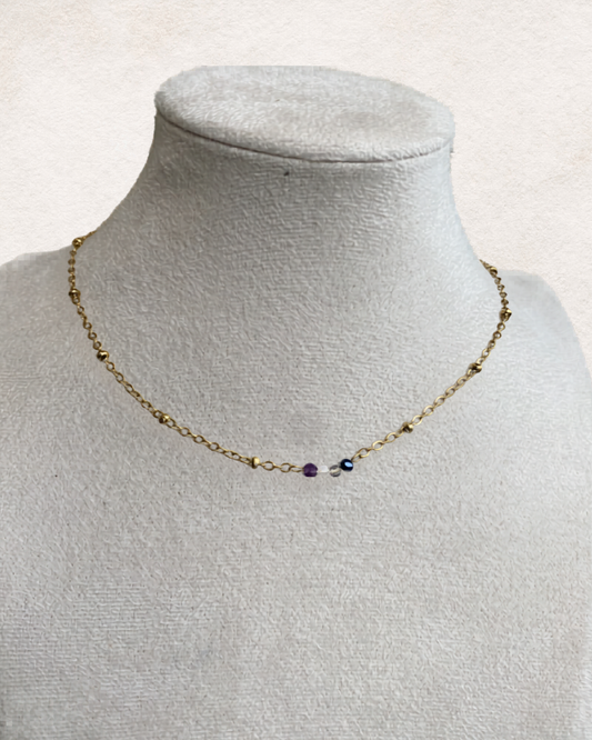 Collier Asexuel - doré
