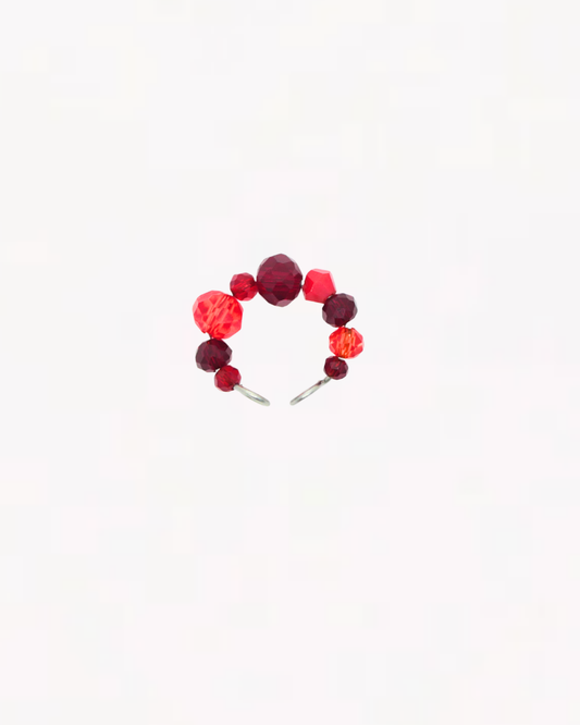 Earcuff rouge - maxi