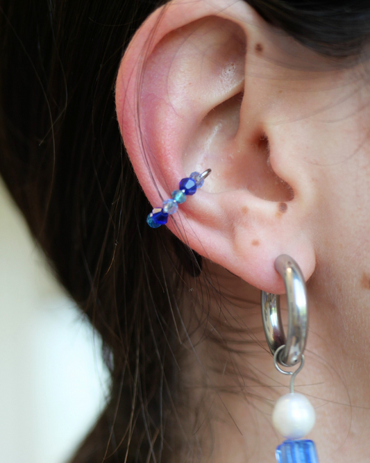Earcuff mini - bleu