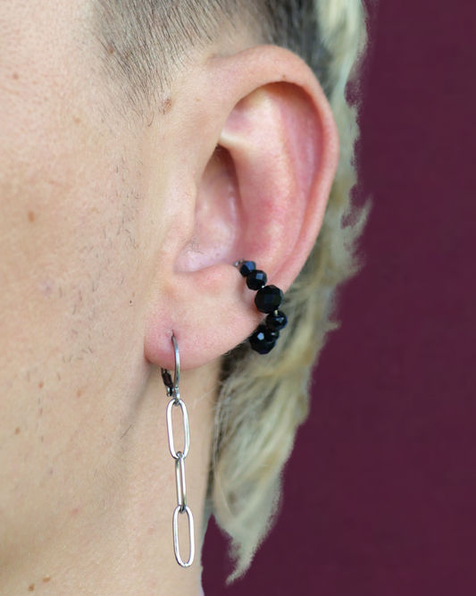Earcuff maxi - noir